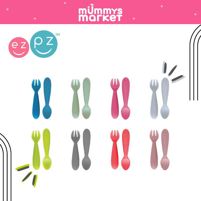 Ezpz Mini Utensils (Spoon & Fork)